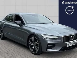 Grey Used 2020 Volvo S60 R-Design Sedan | £20,840 (Fair price)