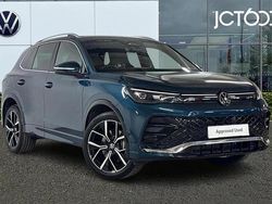Blue New 2025 VW Tiguan R-line SUV | £38,747 (Expensive)