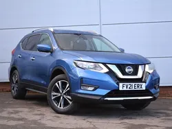 Blue Used 2021 Nissan X-Trail N-Connecta SUV | £15,995