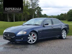 Blue Used 2010 Maserati Quattroporte Sedan | £14,948