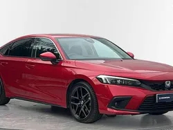 Red Used 2024 Honda Civic Advance Hatchback | £29,496 (Good price)