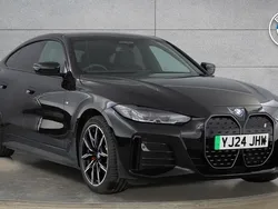 Black Used 2024 BMW i4 M Sport Sedan | £40,500 (Expensive)