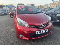 Red Used 2013 Toyota Yaris Hatchback | £9,495 (Fair price)