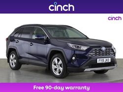 Blue Used 2019 Toyota RAV4 Hybrid SUV | £21,849 (Fair price)
