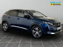 Blue Used 2022 Peugeot 3008 Allure Premium Hatchback | £17,295 (Good price)