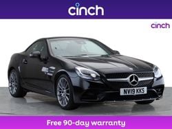 Black Used 2019 Mercedes SLC180 AMG line Cabriolet | £19,499 (Fair price)