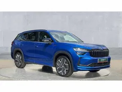 Blue Used 2024 Skoda Kodiaq SportLine SUV | £37,250 (Fair price)