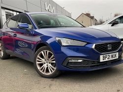 Blue Used 2021 Seat Leon SE Dynamic Hatchback | £14,842 (Fair price)