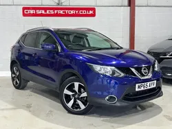 Blue Used 2016 Nissan Qashqai N-TEC SUV | £7,795 (Good price)