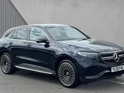 Blue Used 2020 Mercedes EQC400 AMG Line Premium Plus SUV | £26,466 (A bit pricey)