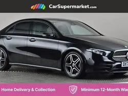 Black Used 2022 Mercedes A180 Executive Sedan | £22,047 (Fair price)