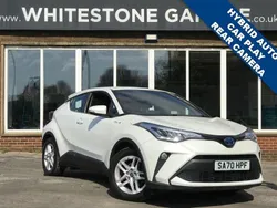 White Used 2021 Toyota C-HR SUV | £14,650 (Good price)