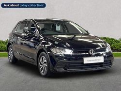 Black Used 2024 VW Polo Life Hatchback | £18,880 (Fair price)