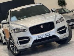 Silver Used 2019 Jaguar F-Pace R-Sport SUV | £19,776 (Fair price)