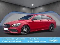 Red Used 2016 Mercedes CLA220 Shooting Brake AMG line Estate | £14,495 (Fair price)
