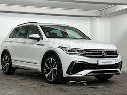 White Used 2022 VW Tiguan R-line SUV | £22,495 (Fair price)