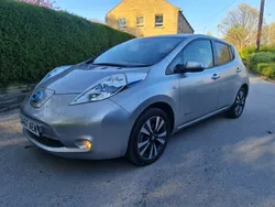 Silver Used 2017 Nissan Leaf Tekna Hatchback | £5,990 (Fair price)