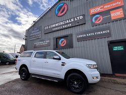 White Used 2018 Ford Ranger Limited Pickup | £10,495 (Fair price)