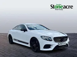 White Used 2017 Mercedes E220 AMG line Coupe | £17,995 (Fair price)