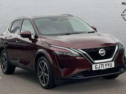 Red Used 2021 Nissan Qashqai Tekna SUV | £18,558 (A bit pricey)