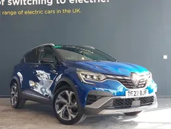 Blue/black Used 2022 Renault Captur R.S. SUV | £17,498 (Fair price)