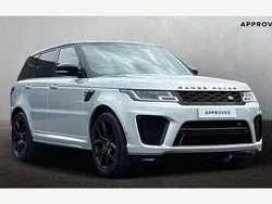 Hakuba silver Used 2022 Land Rover Range Rover Sport SVR SUV | £57,650 (Fair price)