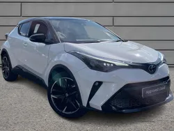 Pure white Used 2023 Toyota C-HR Sport SUV | £25,295 (A bit pricey)
