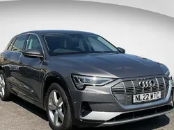Grey Used 2022 Audi e-tron Advanced SUV | £19,590 (Super price)