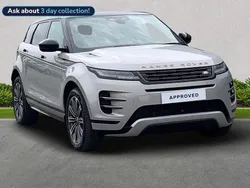 Silver New 2025 Land Rover Range Rover evoque Autobiography Estate | £49,459