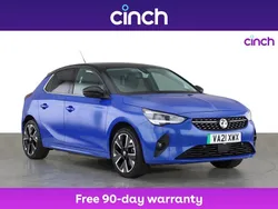Blue Used 2021 Vauxhall Corsa-e Elite Hatchback | £10,699 (Fair price)