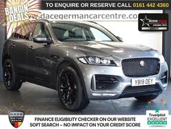 Grey Used 2019 Jaguar F-Pace R-Sport SUV | £22,379 (Fair price)