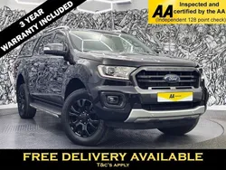 Black Used 2022 Ford Ranger Wildtrack Pickup | £21,295 (Super price)