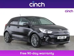 Black Used 2017 Kia Rio First Edition Hatchback | £9,349 (Fair price)