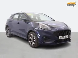 Blue Used 2022 Ford Puma ST-Line Hatchback | £15,295 (Fair price)