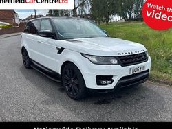 White Used 2016 Land Rover Range Rover Sport HSE Dynamic SUV | £17,995 (Good price)