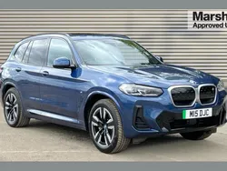 Blue Used 2022 BMW iX3 M Sport SUV | £28,616 (Fair price)