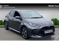 Grey Used 2024 Toyota Yaris Hybrid Design Hatchback | £19,756 (Fair price)