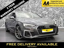 Grey Used 2021 Audi A5 S-Line Coupe | £18,295 (Good price)