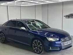 Blue Used 2017 Audi S4 Design Sedan | £19,484 (Fair price)