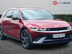 Metallic ultimate red Used 2025 Hyundai Ioniq 5 N Line SUV | £41,650