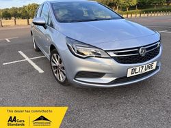 Silver Used 2017 Vauxhall Astra Design Edition Hatchback | £6,200 (Good price)