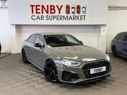 Grey Used 2021 Audi A4 Black Edition Sedan | £18,795 (Fair price)