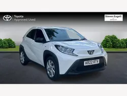 White Used 2022 Toyota Aygo PURE Hatchback | £11,331 (Fair price)