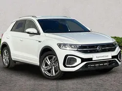 White Used 2024 VW T-Roc R-line SUV | £29,995 (Expensive)