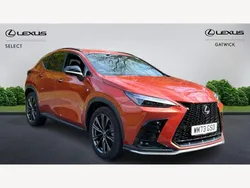 Orange Used 2023 Lexus NX450h+ Sport Line SUV | £47,000 (Fair price)