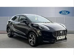 Black Used 2024 Ford Puma Gen-E ST-Line SUV | £22,135