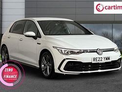 White Used 2022 VW Golf VIII R-line Hatchback | £24,600 (Expensive)
