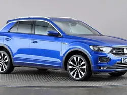 Blue Used 2021 VW T-Roc R-line SUV | £20,998 (Fair price)