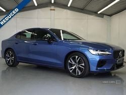 Blue Used 2021 Volvo S60 R-Design Sedan | £24,995 (A bit pricey)