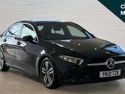Black Used 2021 Mercedes A180 Executive Sedan | £18,438 (Good price)